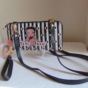 Betty Boop Shoulder/Wristlet Purse NWT
